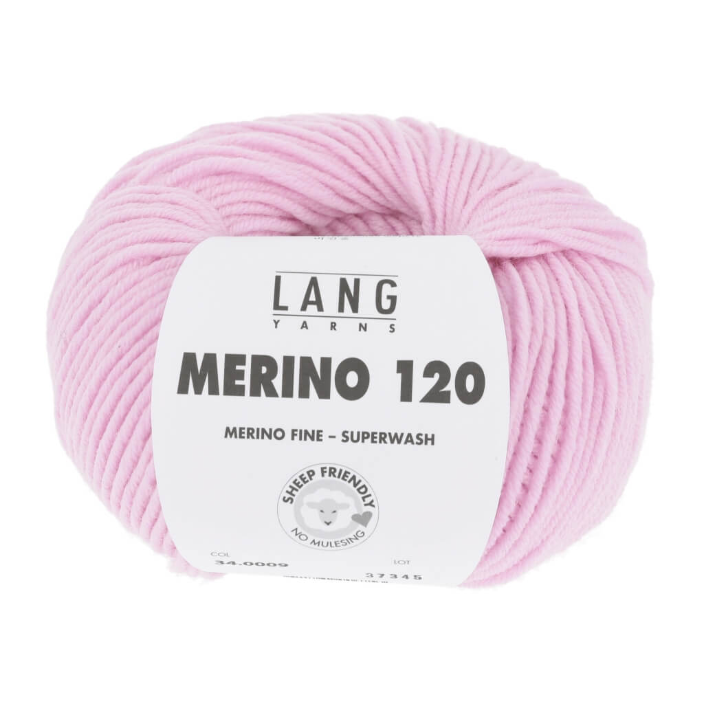 Lang Yarns 34.0119 - Rosa Lang Yarns Merino 120 Lieblingsgarn
