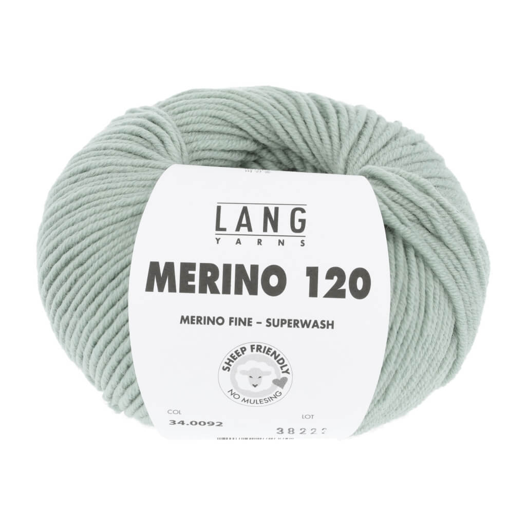 Lang Yarns 34.0092 - Hellsalbei Lang Yarns Merino 120 Lieblingsgarn