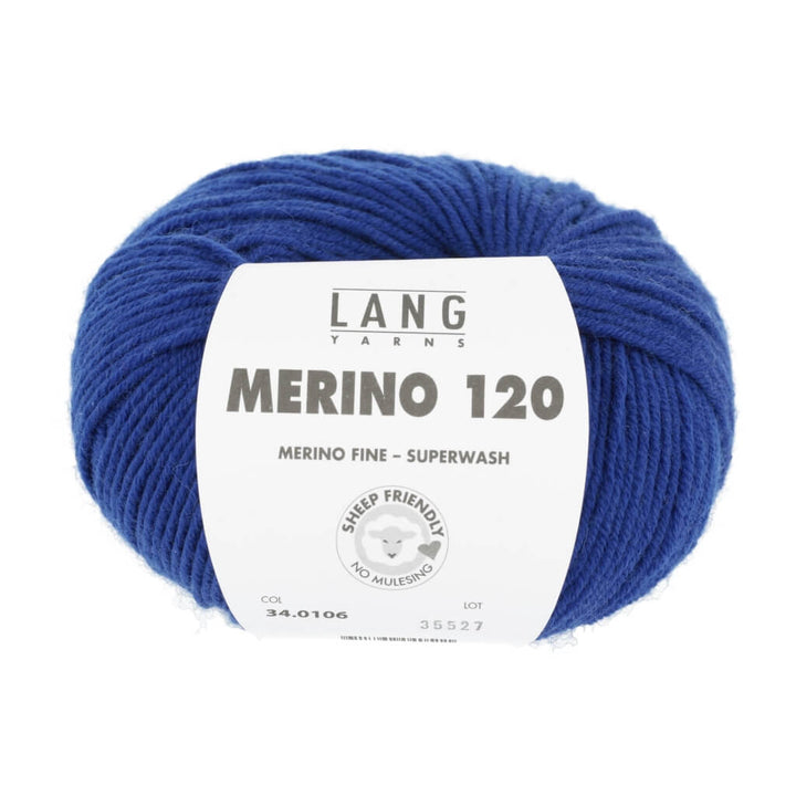 Lang Yarns 34.0106 - Royal Lang Yarns Merino 120 Lieblingsgarn