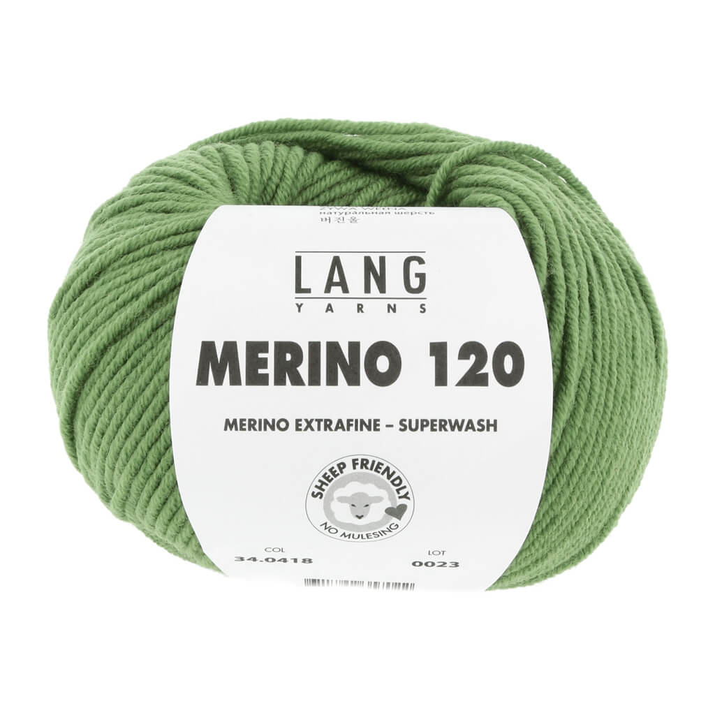 Lang Yarns 418 - Farn Lang Yarns Merino 120 Lieblingsgarn