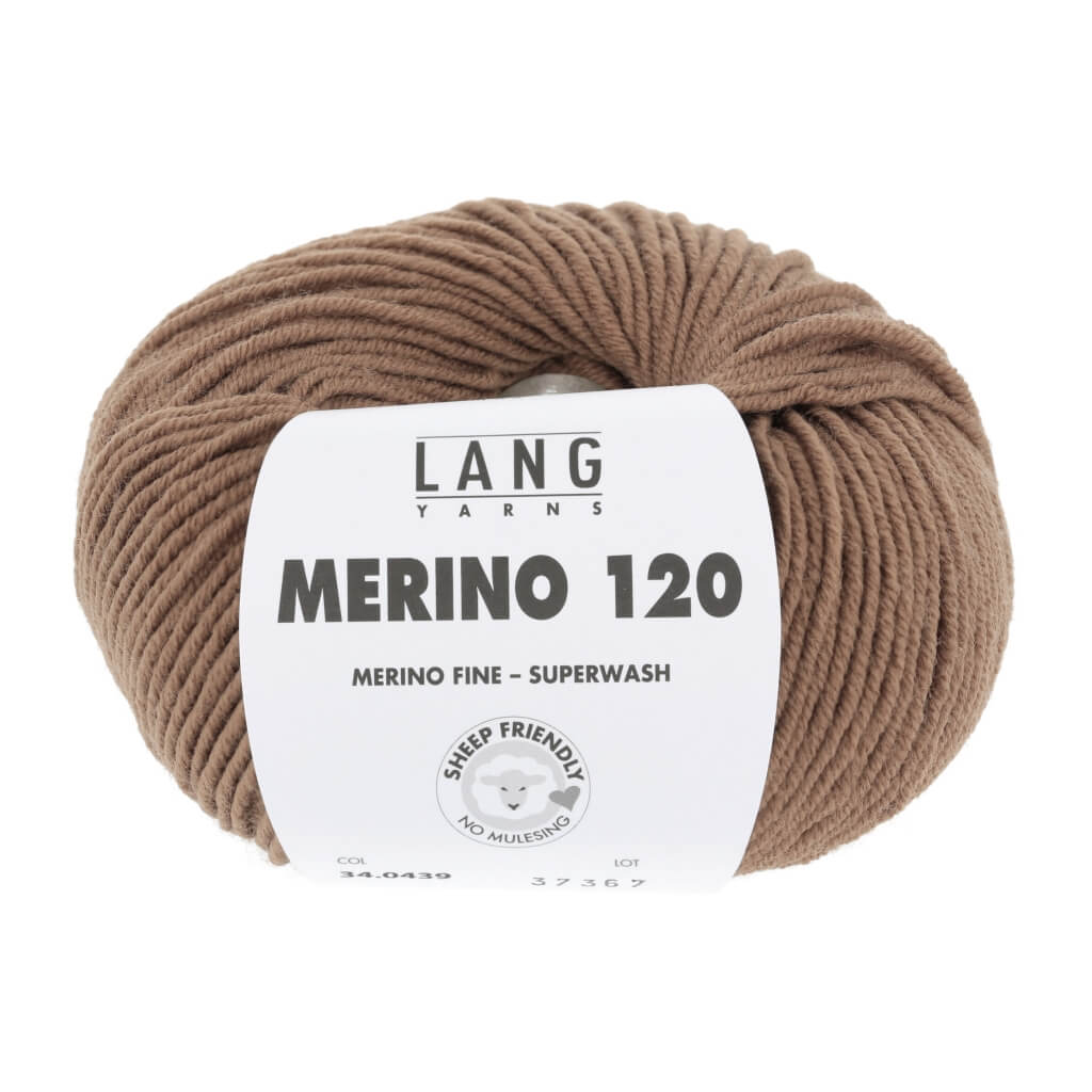 Lang Yarns 34.0439 - Camel Lang Yarns Merino 120 Lieblingsgarn
