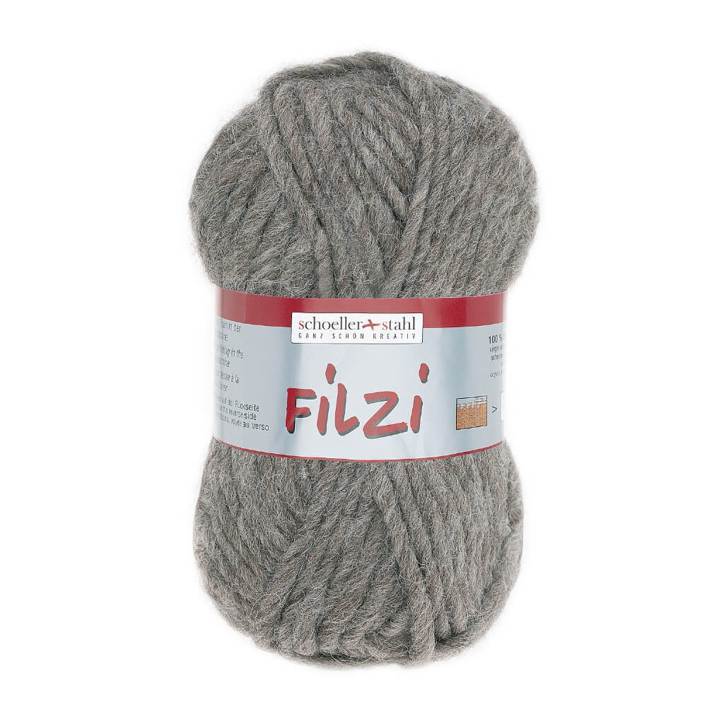 Schoeller + Stahl Schoeller+Stahl Filzi Uni 50g - Strickfilzwolle, Farbe 35 Braunmeliert – Schurwolle bei Lieblingsgarn
