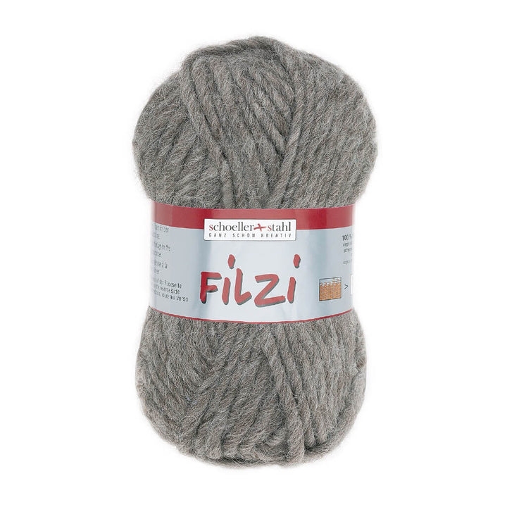 Schoeller + Stahl Schoeller+Stahl Filzi Uni 50g - Strickfilzwolle, Farbe 35 Braunmeliert – Schurwolle bei Lieblingsgarn