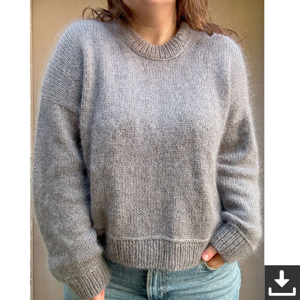 wemadewardrobe Pullover Maja Sweater Strickanleitung - wemadewardrobe (PDF) bei bei bei bei Lieblingsgarn