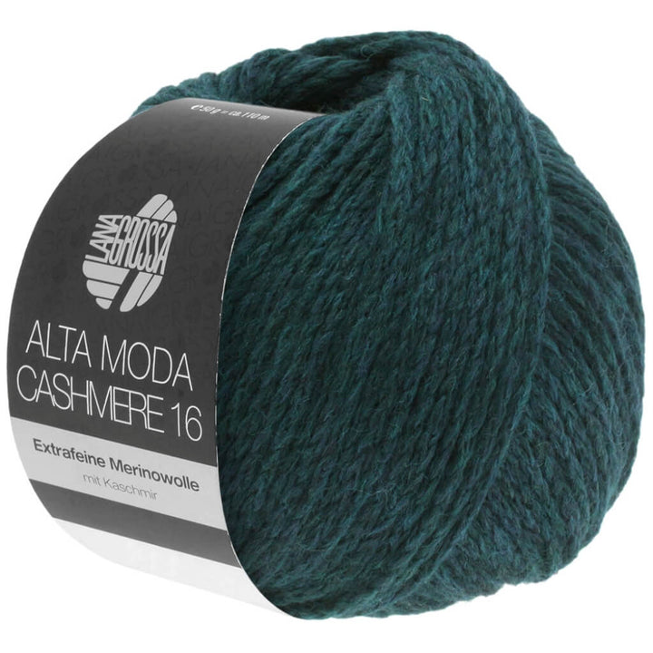 Lana Grossa 37 - Dunkelpetrol Lana Grossa Alta Moda Cashmere 16 50g Lieblingsgarn