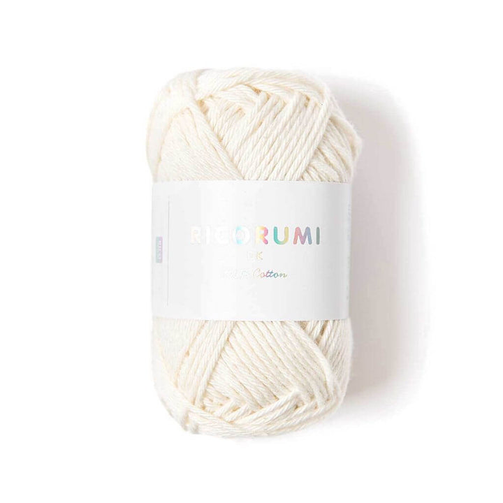 Rico Design Creative Ricorumi DK, Farbe 002 Creme – Baumwolle bei Lieblingsgarn