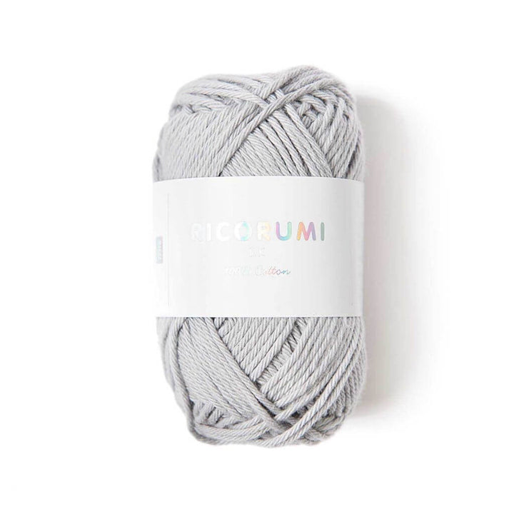 Rico Design Creative Ricorumi DK, Farbe 058 Silbergrau – Baumwolle bei Lieblingsgarn