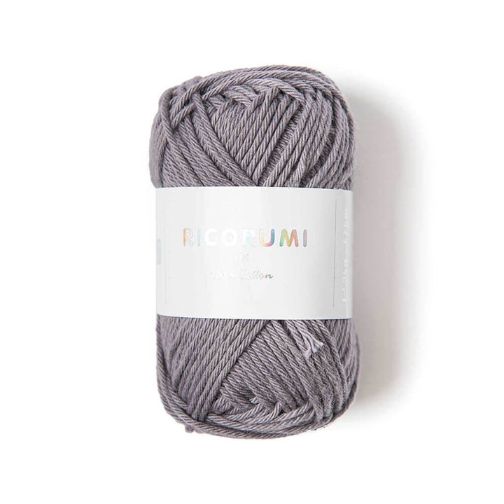 Rico Design Creative Ricorumi DK, Farbe 059 Mausgrau – Baumwolle bei Lieblingsgarn