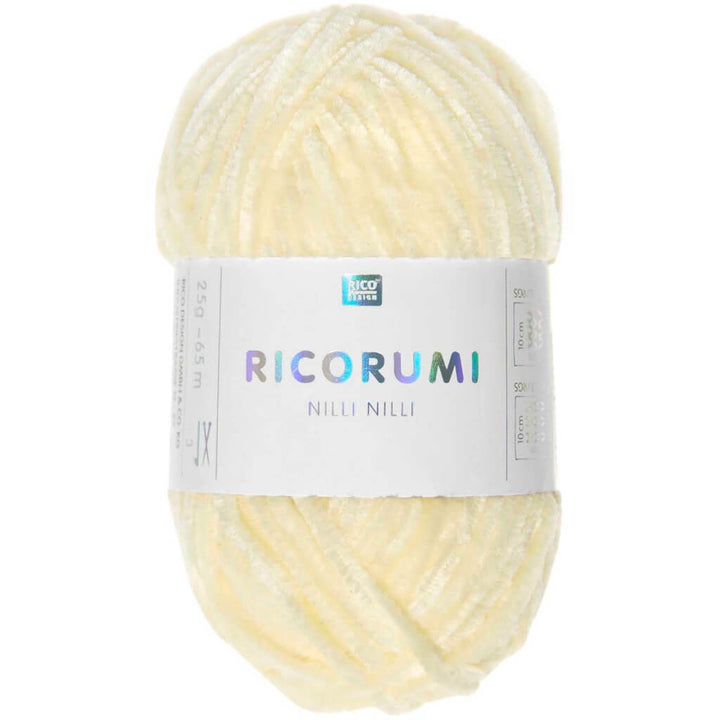 Rico Design Ricorumi Nilli Nilli, Farbe 003 Gelb – Synthetik bei Lieblingsgarn