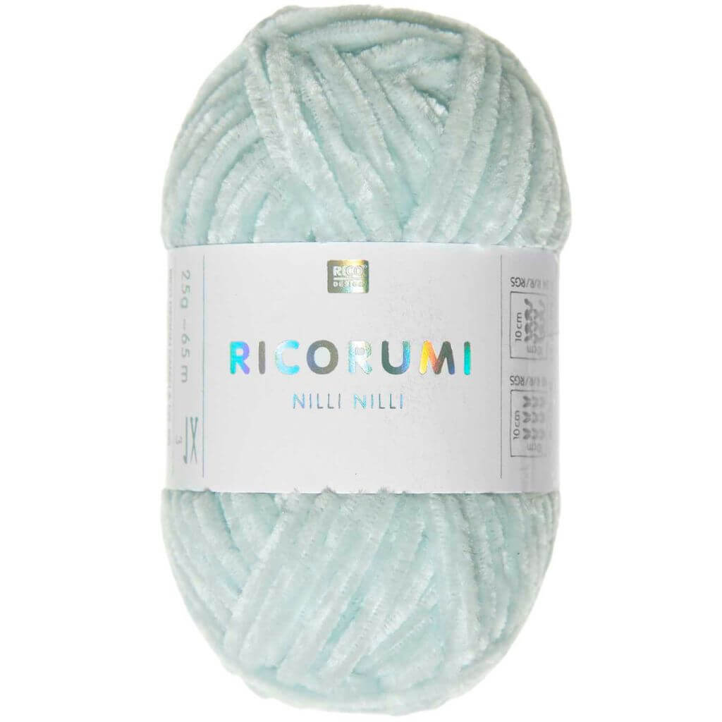 Rico Design Ricorumi Nilli Nilli, Farbe 015 Eisblau – Synthetik bei Lieblingsgarn