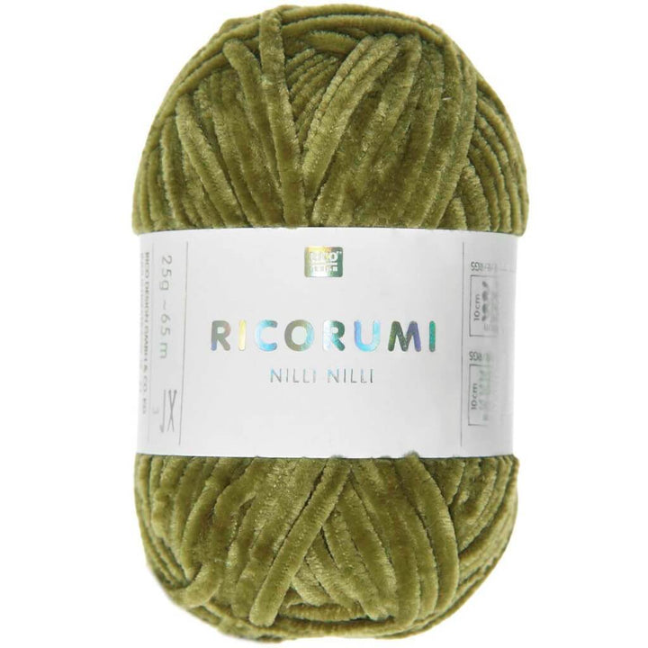 Rico Design Ricorumi Nilli Nilli, Farbe 020 Oliv – Synthetik bei Lieblingsgarn