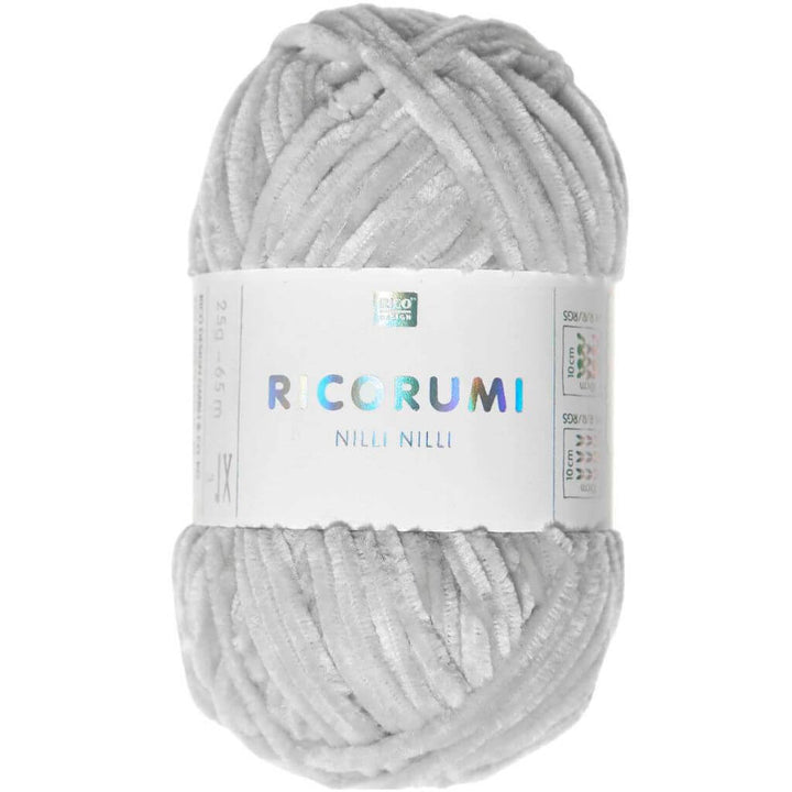 Rico Design Ricorumi Nilli Nilli, Farbe 025 Silbergrau – Synthetik bei Lieblingsgarn