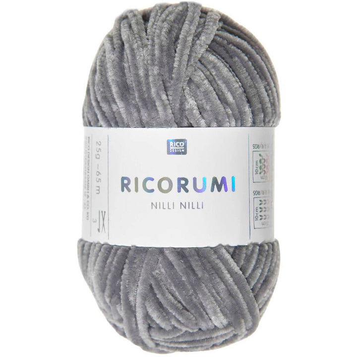 Rico Design Ricorumi Nilli Nilli, Farbe 026 Grau – Synthetik bei Lieblingsgarn