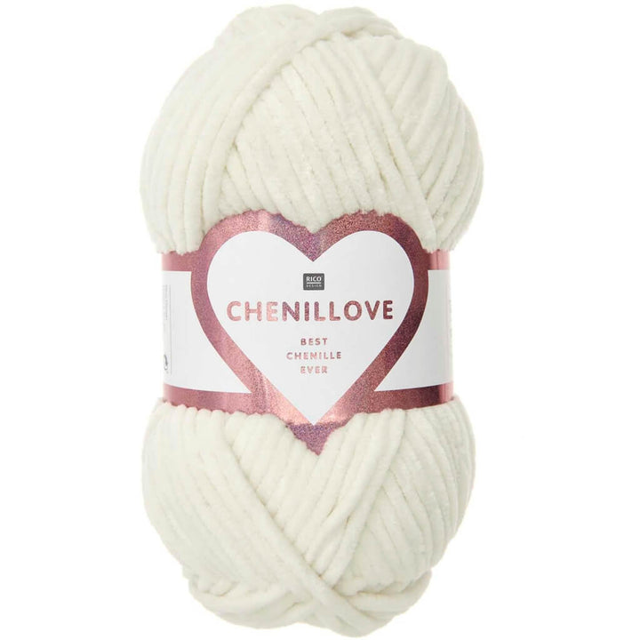 Rico Design Creative Chenillove, Farbe 1 creme – Polyester bei Lieblingsgarn