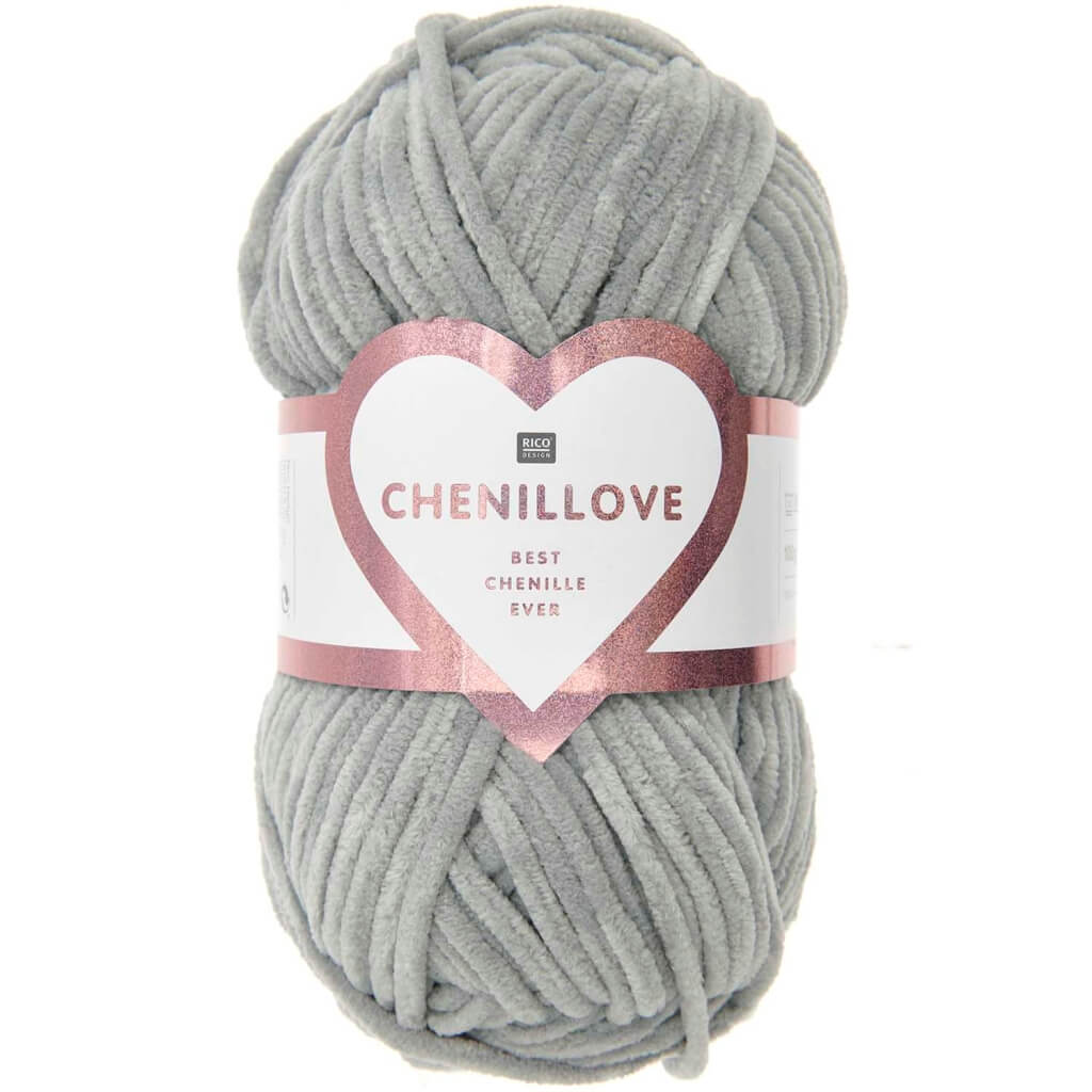 Rico Design Creative Chenillove, Farbe 13 grau – Polyester bei Lieblingsgarn
