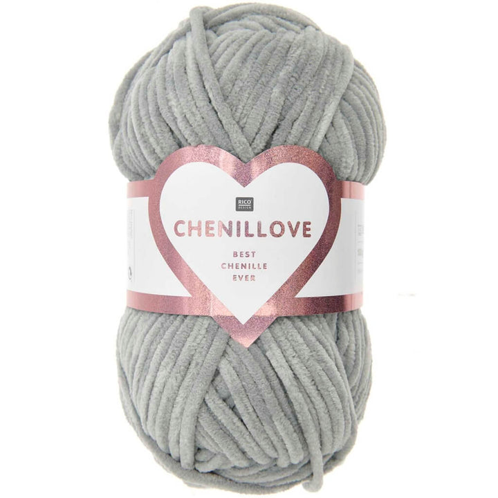 Rico Design Creative Chenillove, Farbe 13 grau – Polyester bei Lieblingsgarn
