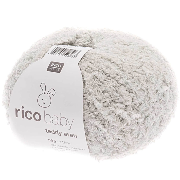 Rico Design 024 - Dunkelgrau Rico Design Baby Teddy Aran 50 g Lieblingsgarn