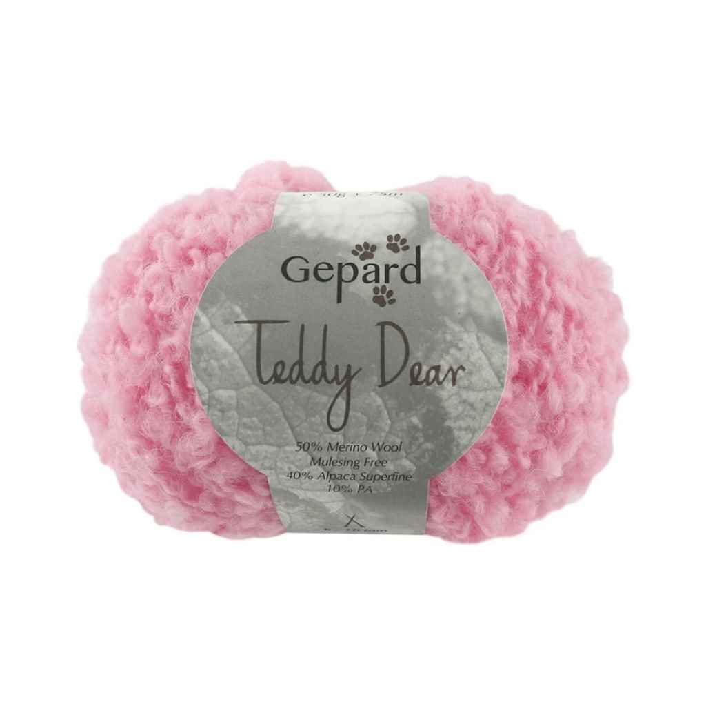 Gepard Teddy Dear, Farbe 420 – Bubblegum – Alpaka und Schurwolle bei Lieblingsgarn