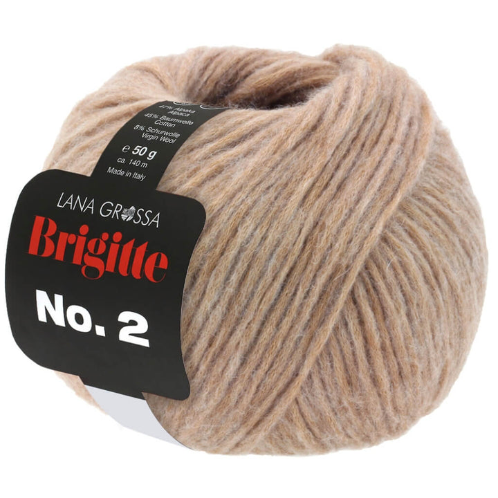 Lana Grossa 43 - Rosenholz Lana Grossa Brigitte No. 2 50 g Lieblingsgarn
