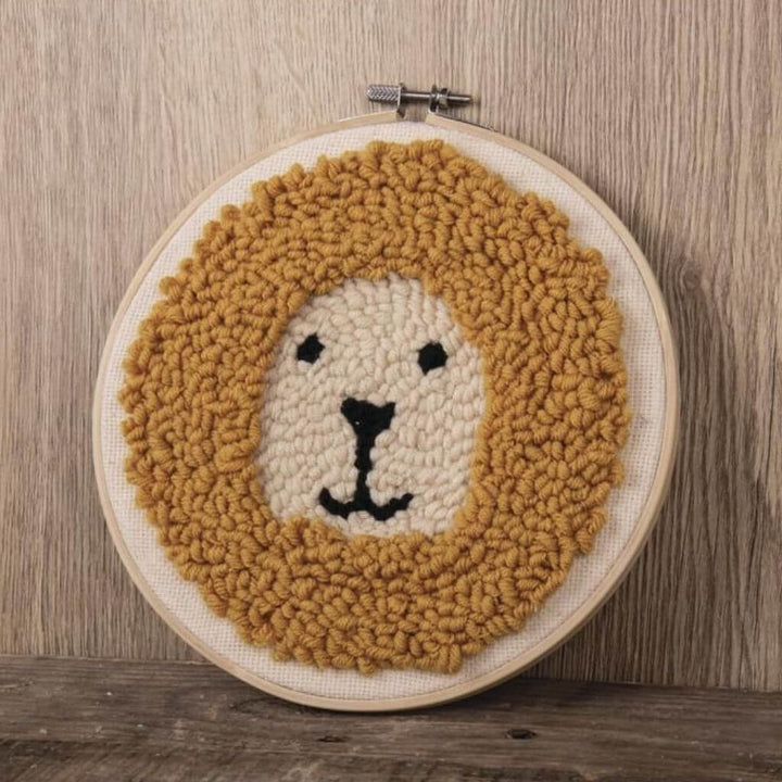 Rayher Punch Needle Set Lion bei bei bei bei Lieblingsgarn