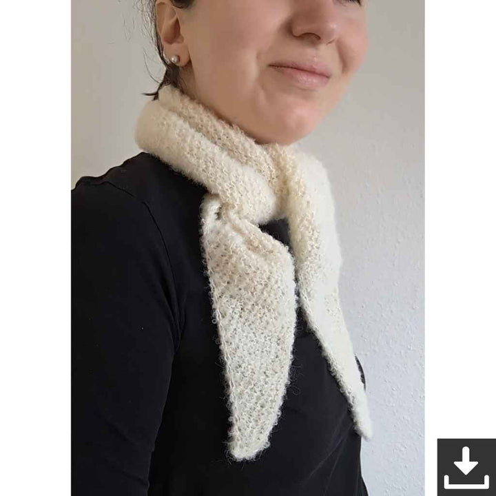Eviknitwear Pattern Tuch No Gauge Scarf Strickanleitung - eviknitwear (PDF) bei bei bei bei bei bei bei bei Lieblingsgarn