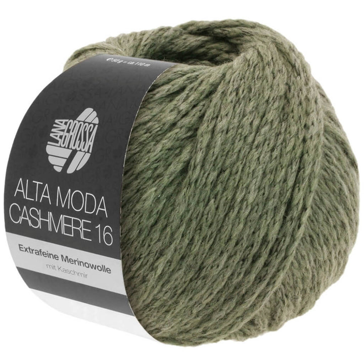 Lana Grossa 45 - Graugrün Lana Grossa Alta Moda Cashmere 16 50g Lieblingsgarn