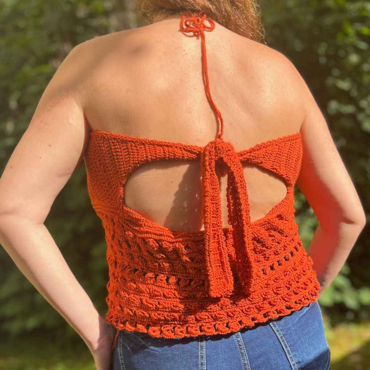 Alhats Designs Pattern Top Neckholder Cami Häkelanleitung - alhats designs (PDF) bei bei bei bei bei bei bei Lieblingsgarn