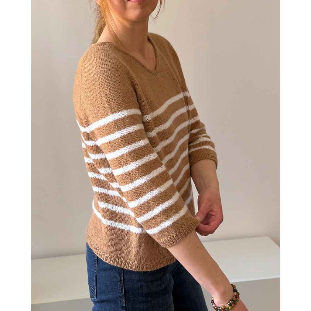 Christina Körber-Reith Nilla Pullover Strickanleitung bei bei bei bei bei bei bei bei Lieblingsgarn
