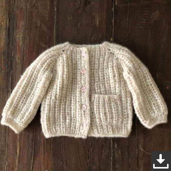 CaMaRose Pattern Strickjacke Dreamy Cardigan Mini No. 199 Strickanleitung - CaMaRose (PDF) bei bei bei bei Lieblingsgarn