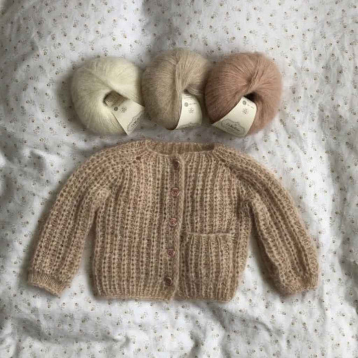 CaMaRose Pattern Strickjacke Dreamy Cardigan Mini No. 199 Strickanleitung - CaMaRose (PDF) bei bei bei bei Lieblingsgarn