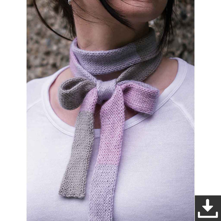 Wisteria Knitting Pattern Schal Fine Scarf Strickanleitung - WisteriaKnitting (PDF) bei bei bei bei Lieblingsgarn