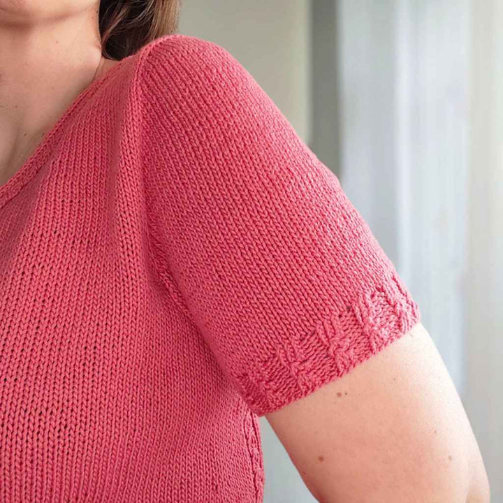 Miene Knits Pattern Top Perla Tee Strickanleitung - Miene Knits (PDF) bei bei bei bei bei bei bei bei Lieblingsgarn