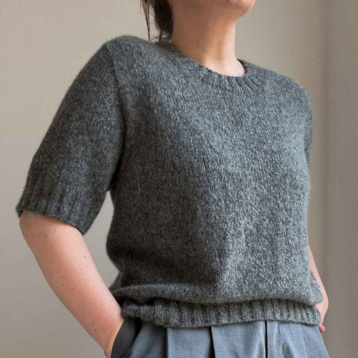 Morecaknit Pattern Top Etta Tee Strickanleitung - Moreca Knit (PDF) bei bei bei bei Lieblingsgarn
