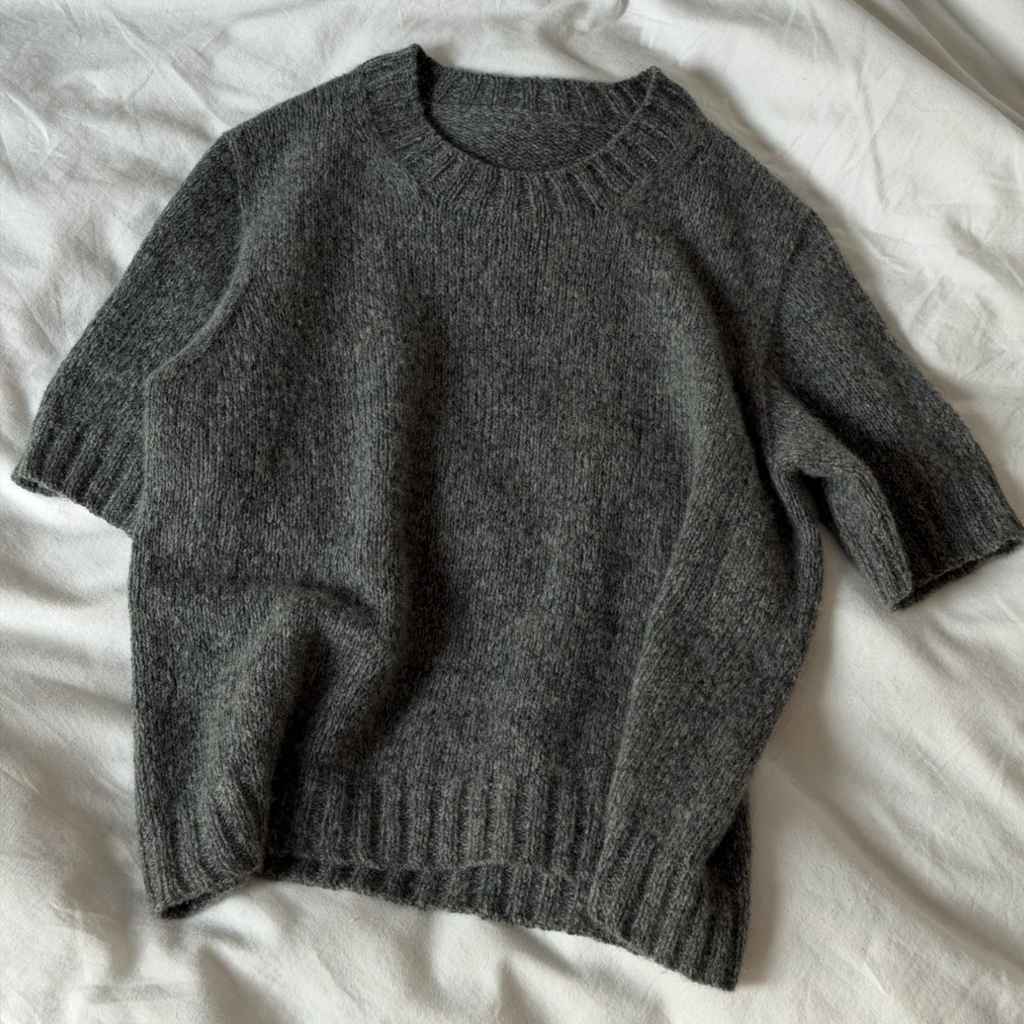 Morecaknit Pattern Top Etta Tee Strickanleitung - Moreca Knit (PDF) bei bei bei bei Lieblingsgarn