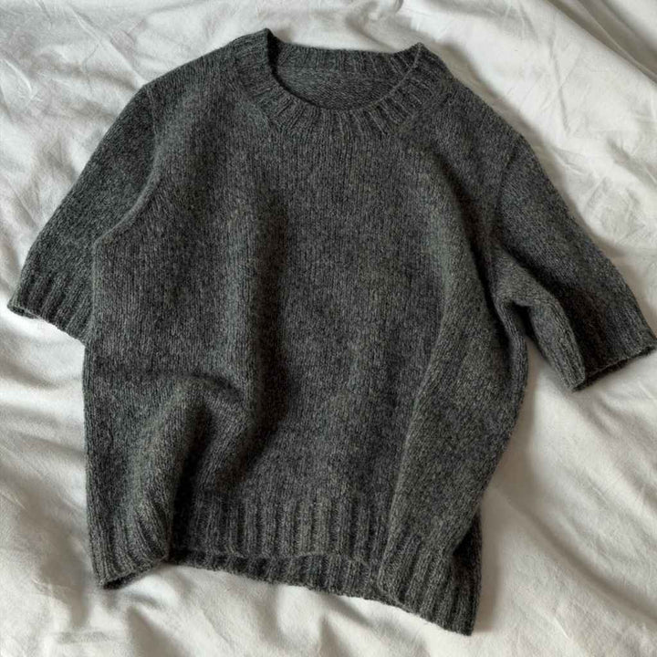 Morecaknit Pattern Top Etta Tee Strickanleitung - Moreca Knit (PDF) bei bei bei bei Lieblingsgarn