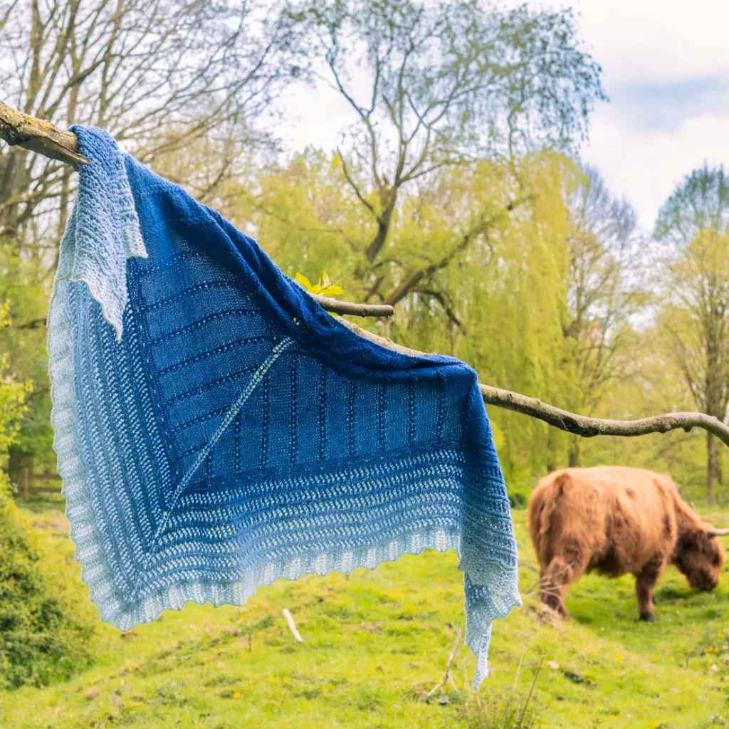 Scheepjes Pattern Tuch Ocean Deep Shawl Strickanleitung - Scheepjes (PDF) bei bei bei bei bei bei bei bei Lieblingsgarn