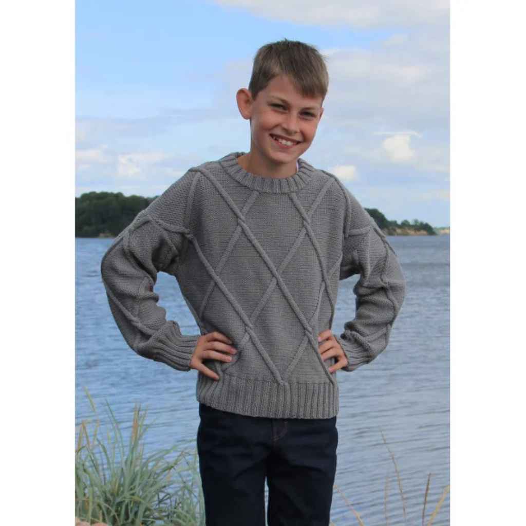 Go Handmade Pattern Pullover Sweater Nino Strickanleitung - Go Handmade (PDF) bei bei bei bei bei bei bei bei Lieblingsgarn