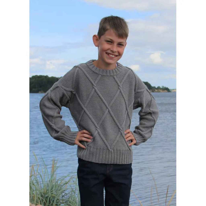 Go Handmade Pattern Pullover Sweater Nino Strickanleitung - Go Handmade (PDF) bei bei bei bei bei bei bei bei Lieblingsgarn