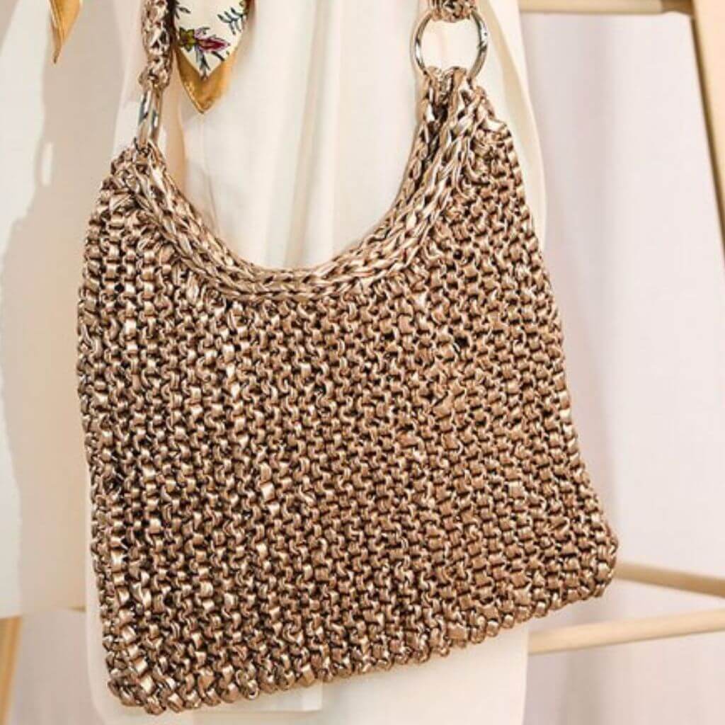 Woolly Hugs Pattern Tasche simple Style Strickanleitung - Woolly Hugs (PDF) bei bei bei bei Lieblingsgarn