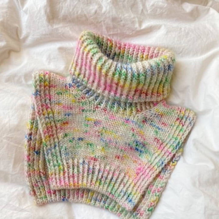 PetiteKnit Pattern Halswärmer Terrazzo Neck Junior Strickanleitung - PetiteKnit (Heft) bei bei bei bei Lieblingsgarn
