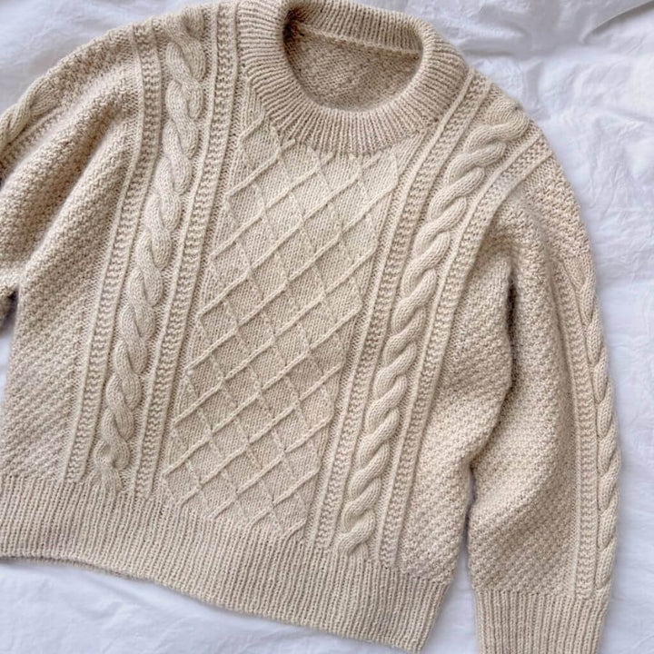 PetiteKnit Pattern Pullover Moby Sweater Strickanleitung - PetiteKnit (Heft) bei bei bei bei Lieblingsgarn