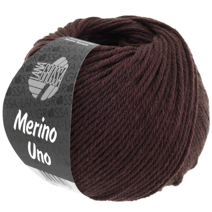 Lana Grossa Merino Uno 50 g, Farbe 50 Mokka – Merino bei Lieblingsgarn