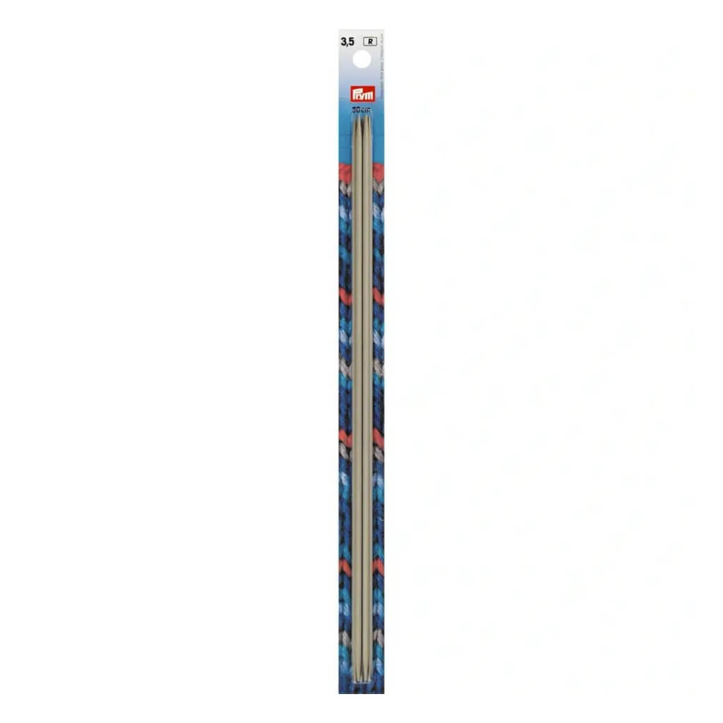 Prym Strumpfstricknadeln ALU 10 - 40 cm, Farbe 30 – Metall bei Lieblingsgarn