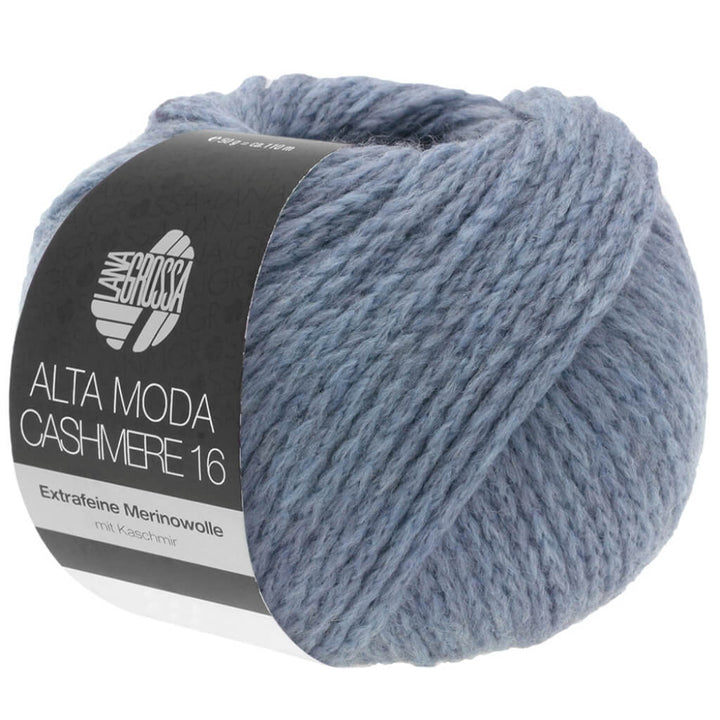 Lana Grossa 53 - Rauchblau Lana Grossa Alta Moda Cashmere 16 50g Lieblingsgarn