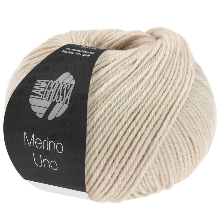 Lana Grossa Merino Uno 50 g, Farbe 55 Grège – Merino bei Lieblingsgarn