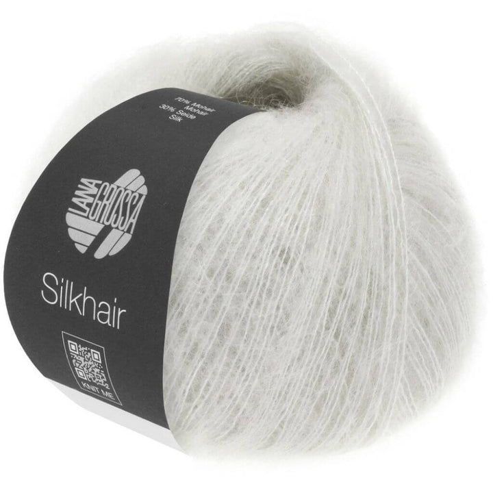 Lana Grossa 058 - Perlweiß Lana Grossa Silkhair Lieblingsgarn