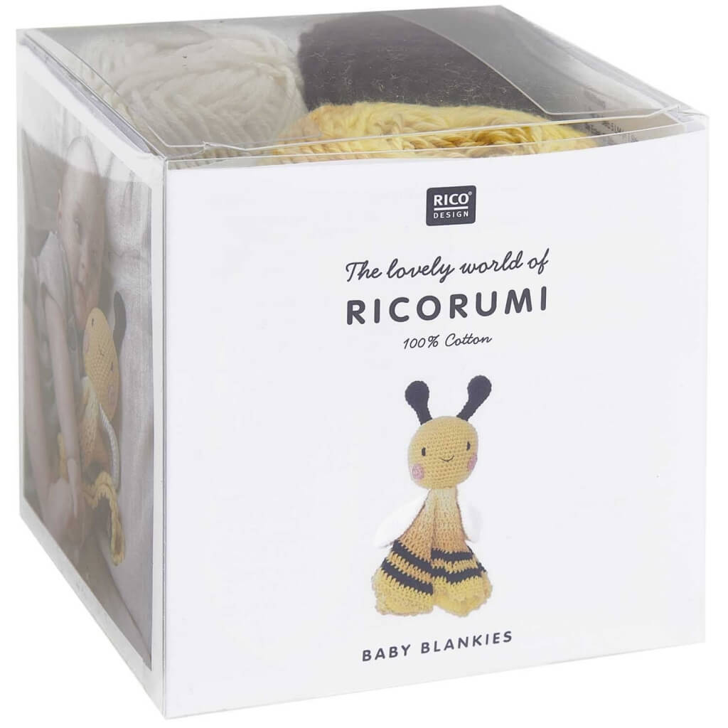 Rico Design Häkelset Baby Blankies Biene bei bei bei bei Lieblingsgarn