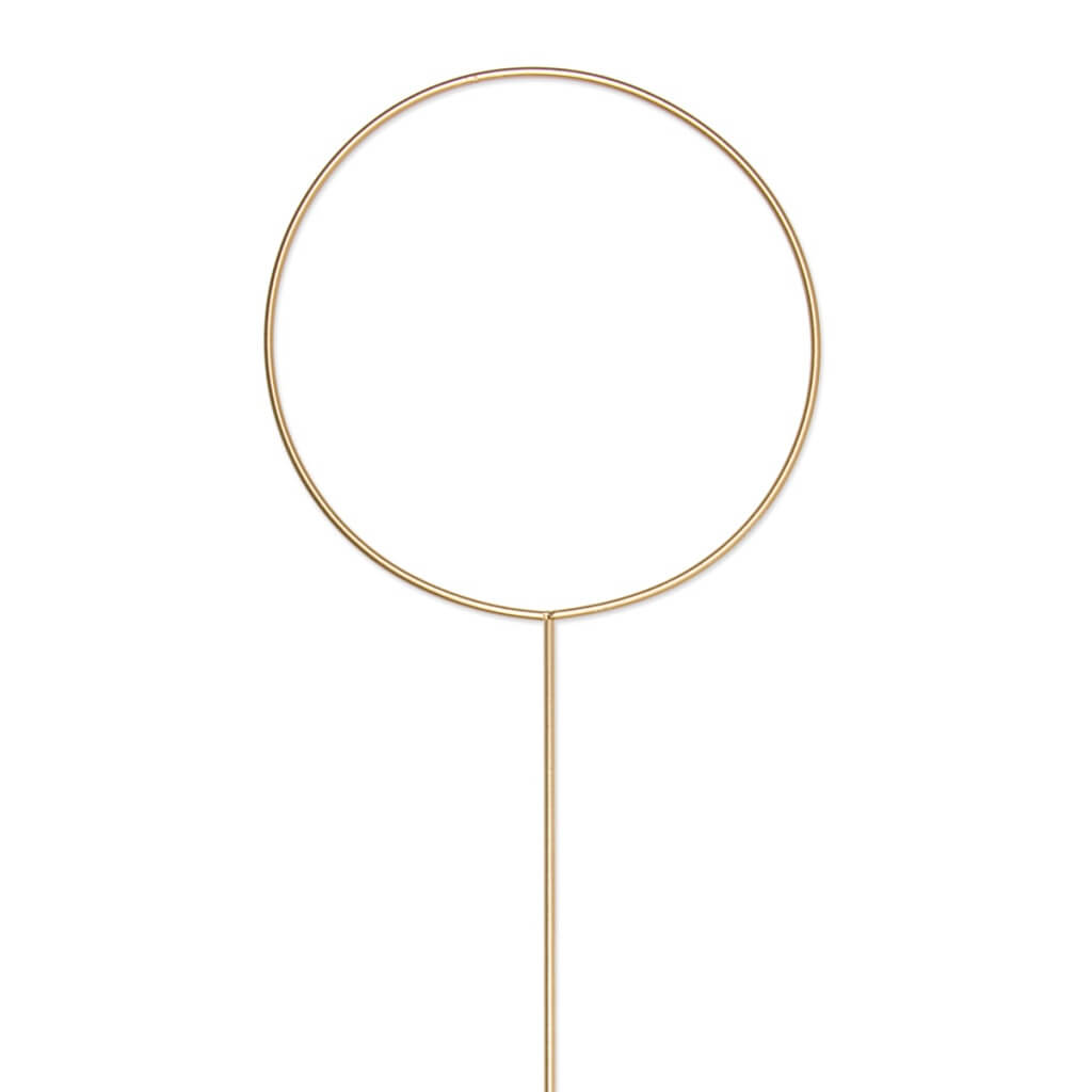 Halbach Metallring mit Stecker Ø 20 cm, Farbe gold – Metall bei Lieblingsgarn