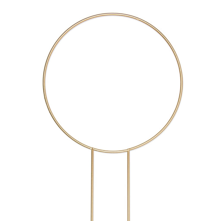 Halbach Metallring mit Stecker Ø 25 cm, Farbe gold – Metall bei Lieblingsgarn
