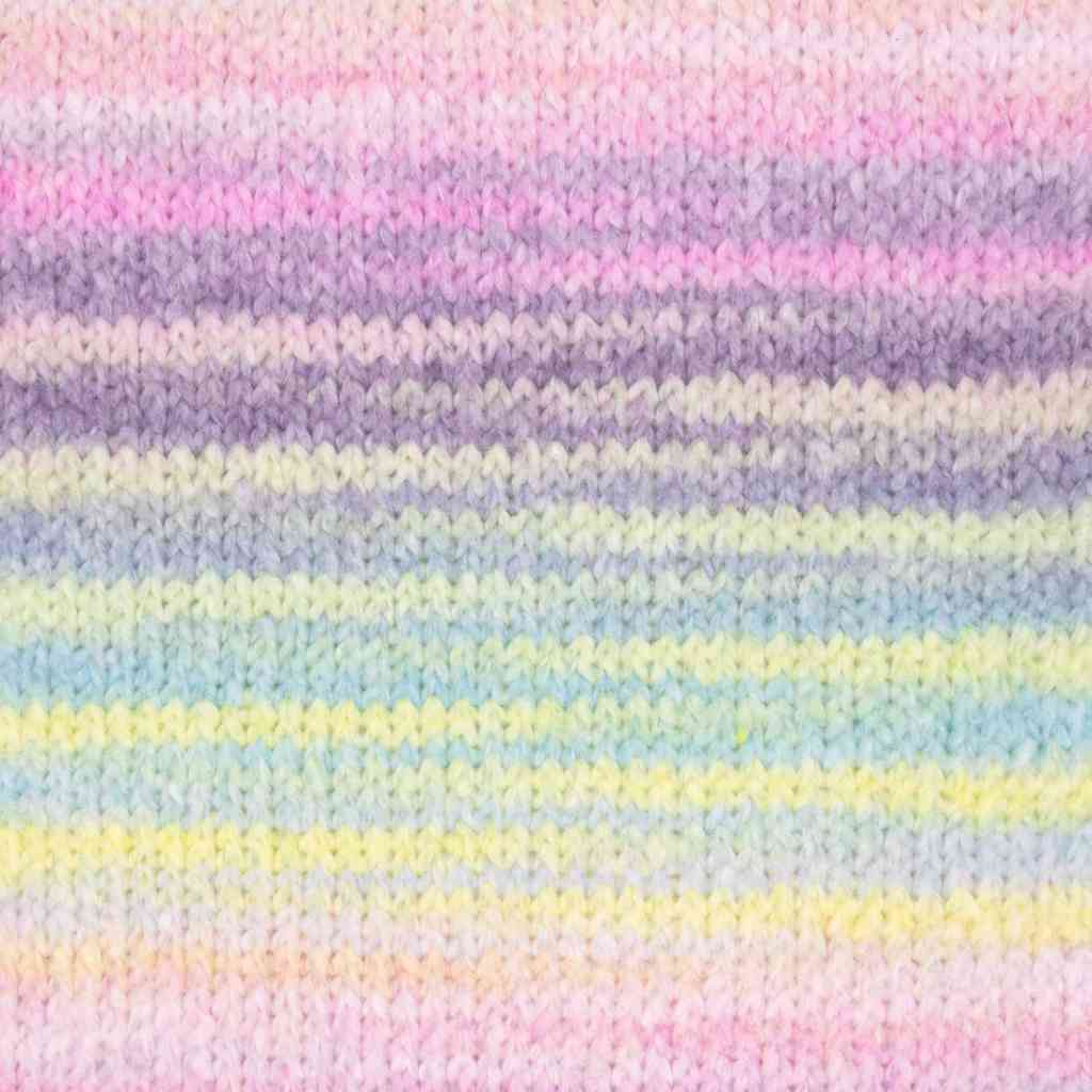 Gründl Mellow, Farbe 01  zitrone flieder rosa violett aqua pastellgrün – Merino und Synthetik bei Lieblingsgarn